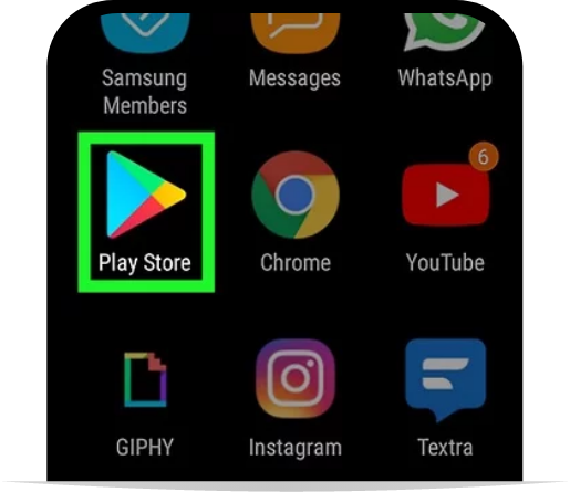 Go to Play store or Apps store