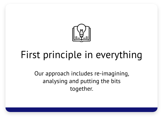 First Principles at FPL Technologies